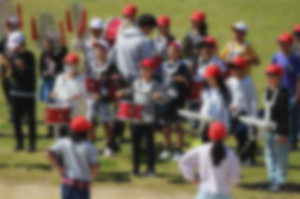 運動会発表に向けた鼓笛練習の様子