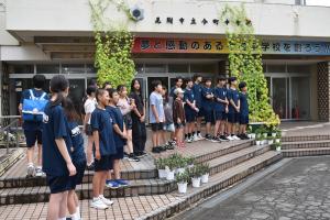 合同あいさつ運動